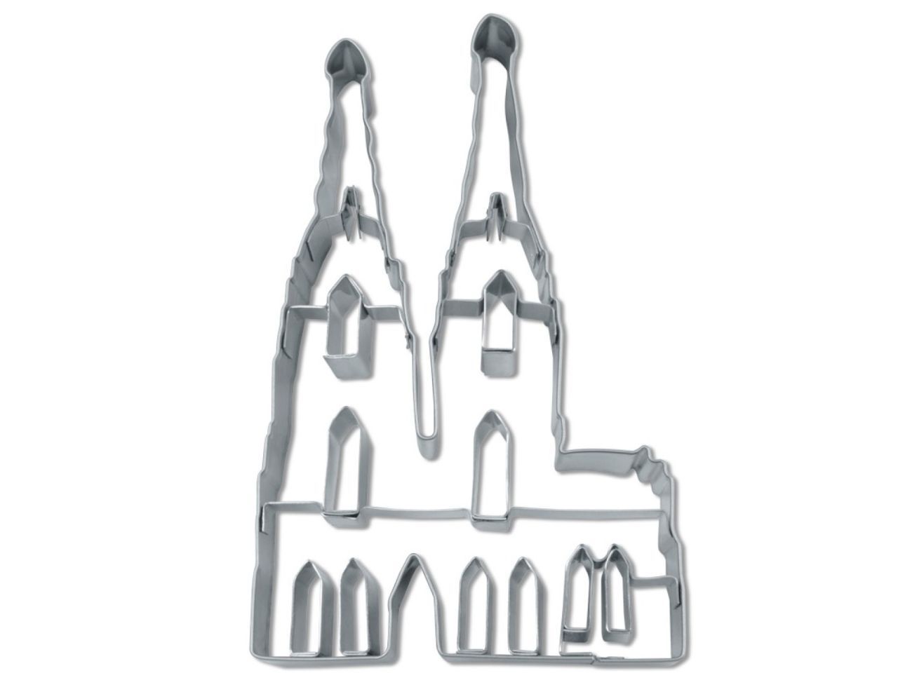 Keks-Ausstecher Kölner Dom für Kekse & Plätzchen, 8 cm Keks-Ausstecher Kölner Dom für Kekse & Plätzchen, 8 cm von Pati-Versand
