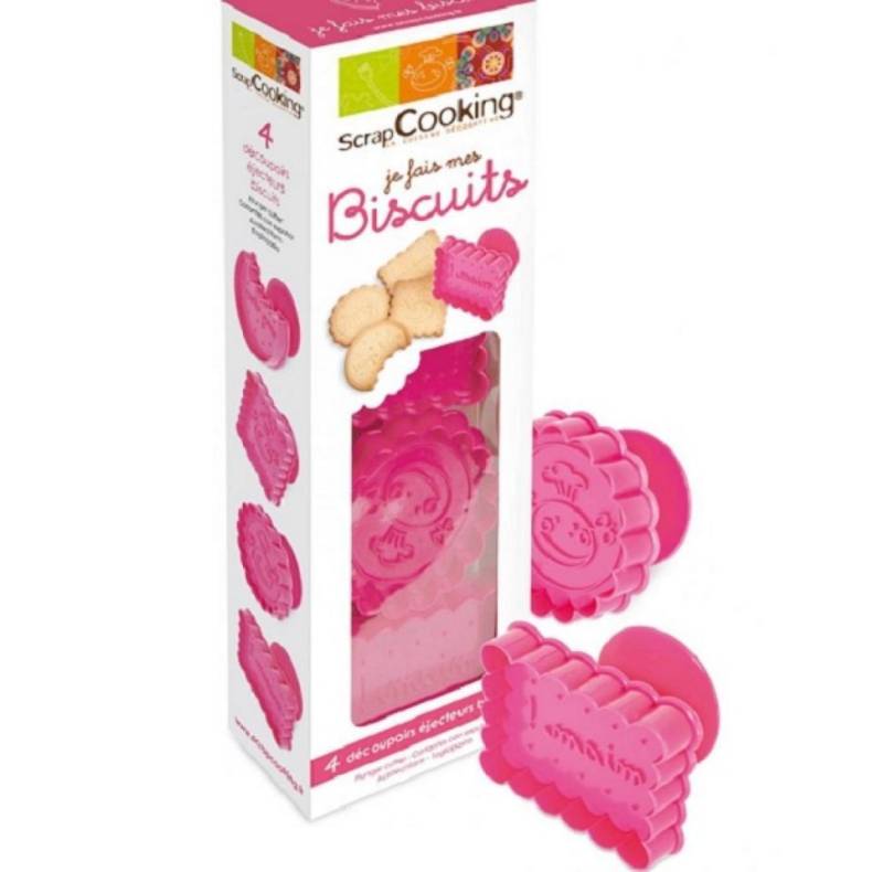 Keksausstecher-Set Butter-Kekse, ca. 6,5x6 cm von Pati-Versand