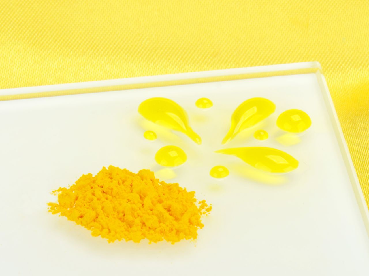 Lebensmittelfarbe Pulver gelb 20g von Pati-Versand