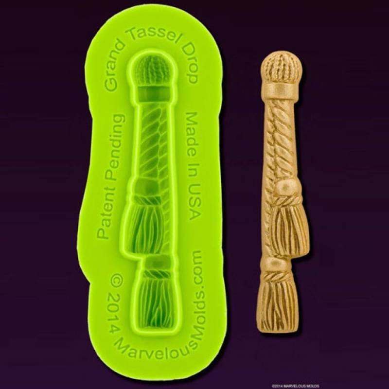 Marvelous Fondantform Grand Tassel Drop von Pati-Versand