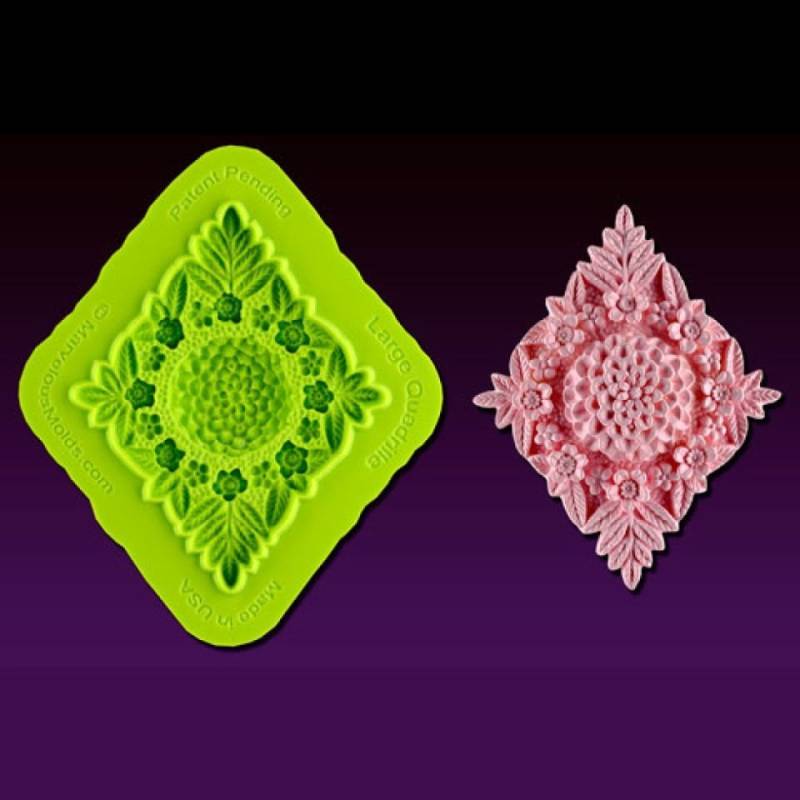 Marvelous Fondantform Large Quadrille von Pati-Versand