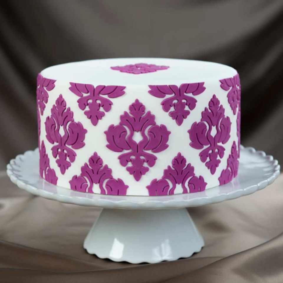 Marvelous Strukturplatte Prägematte Damask Pattern von Pati-Versand