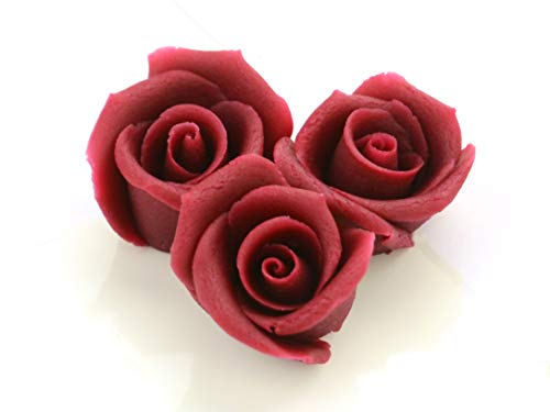 Marzipan-Rosen mittel bordeaux 4 Stück Marzipan-Rosen mittel bordeaux 4 Stück von Pati-Versand