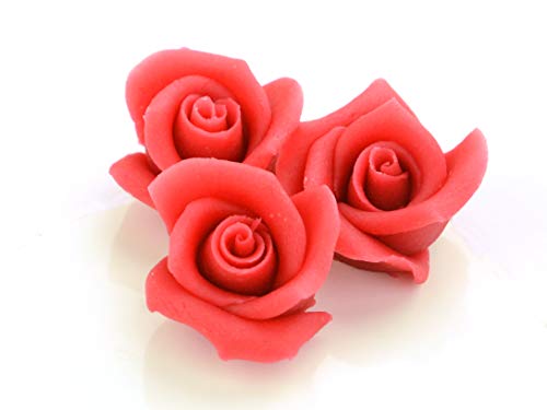 Marzipan-Rosen mittel rot 4 Stück Marzipan-Rosen mittel rot 4 Stück von Pati-Versand