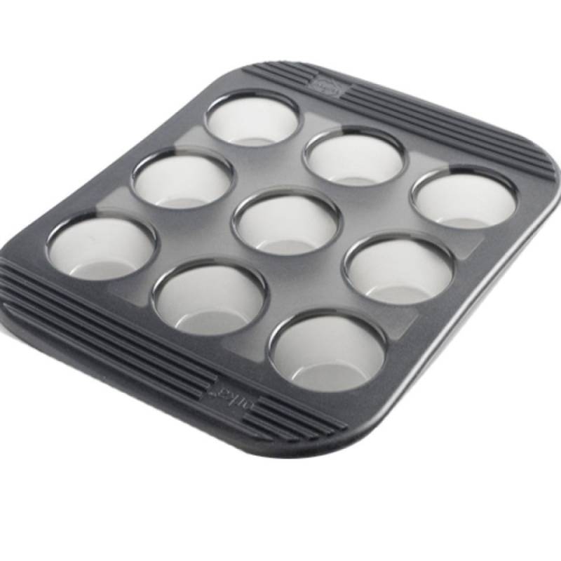 Mastrad Mini-Muffinform, aus Silikon, 9er, 27x21x3 cm von Pati-Versand