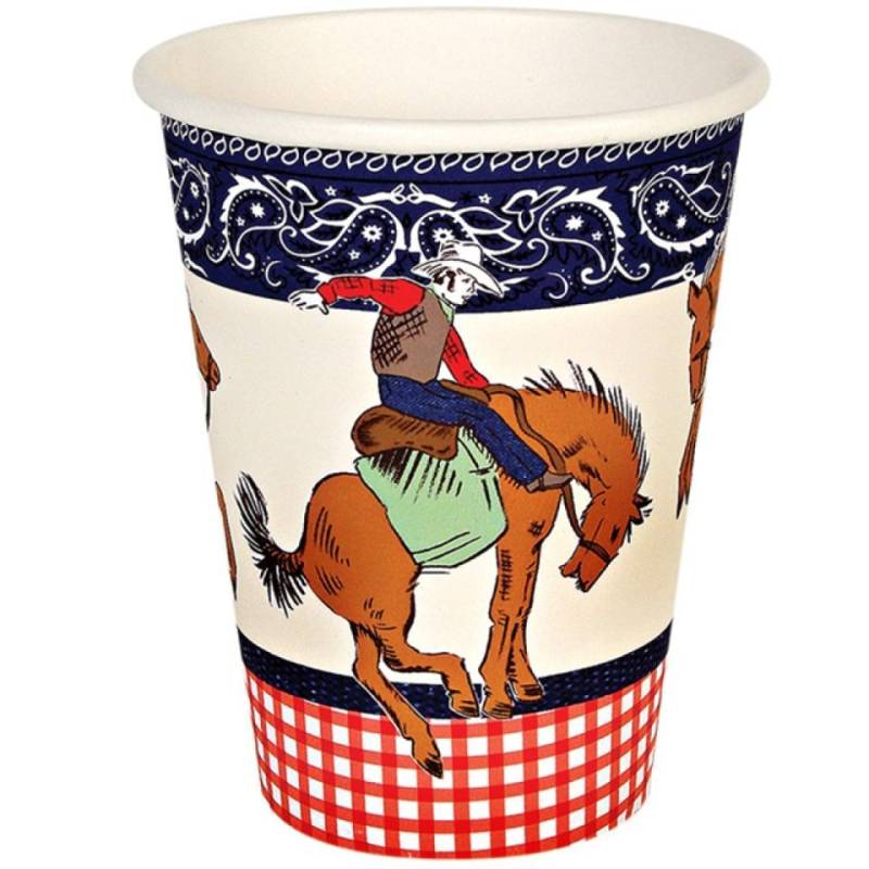 Meri Meri Cowboy Party Becher von Pati-Versand