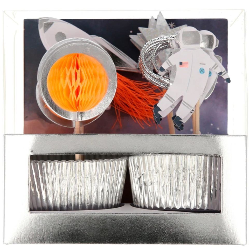 Meri Meri Cupcake-Set Weltraum Meri Meri Cupcake-Set Weltraum von Pati-Versand