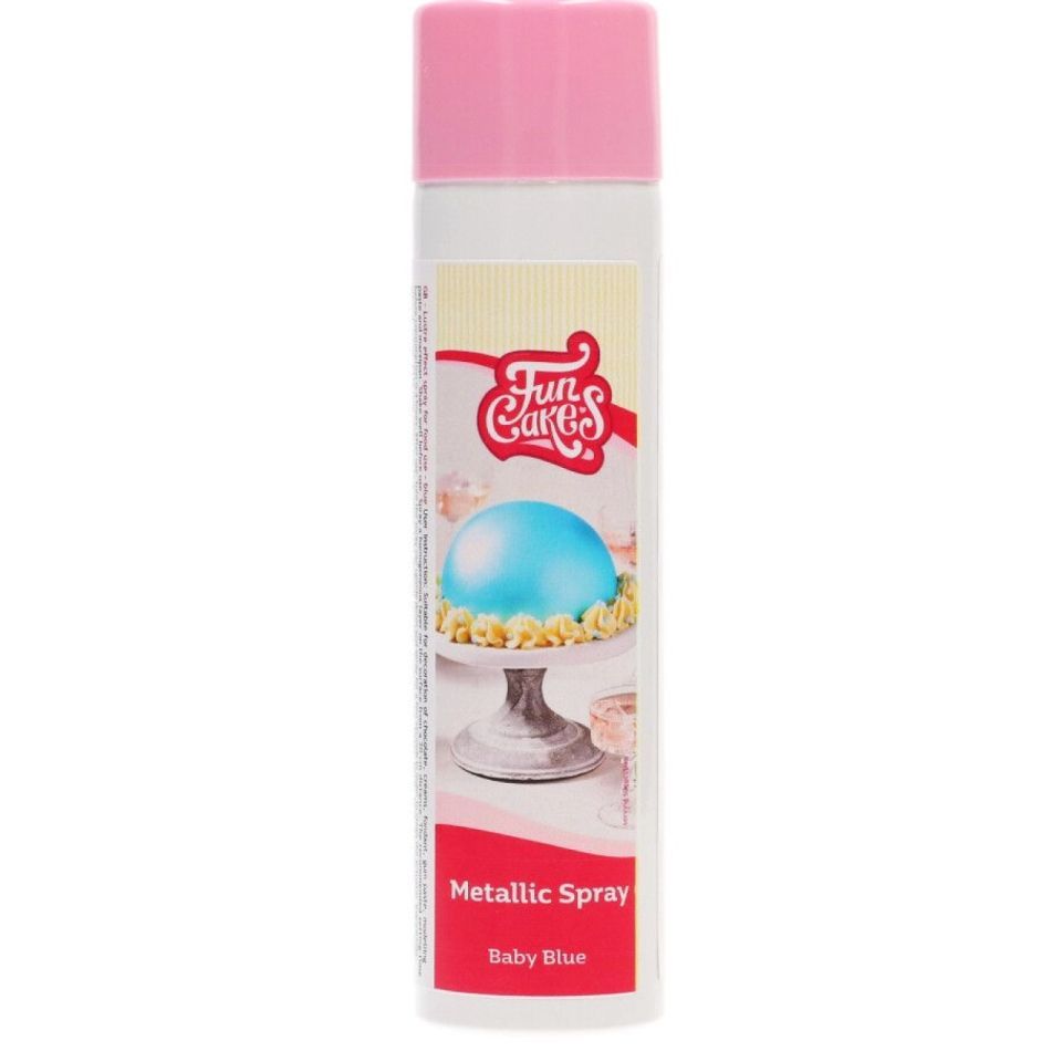 Metallic Lebensmittelfarbe Spray Baby Blau Metallic Lebensmittelfarbe Spray Baby Blau von Pati-Versand