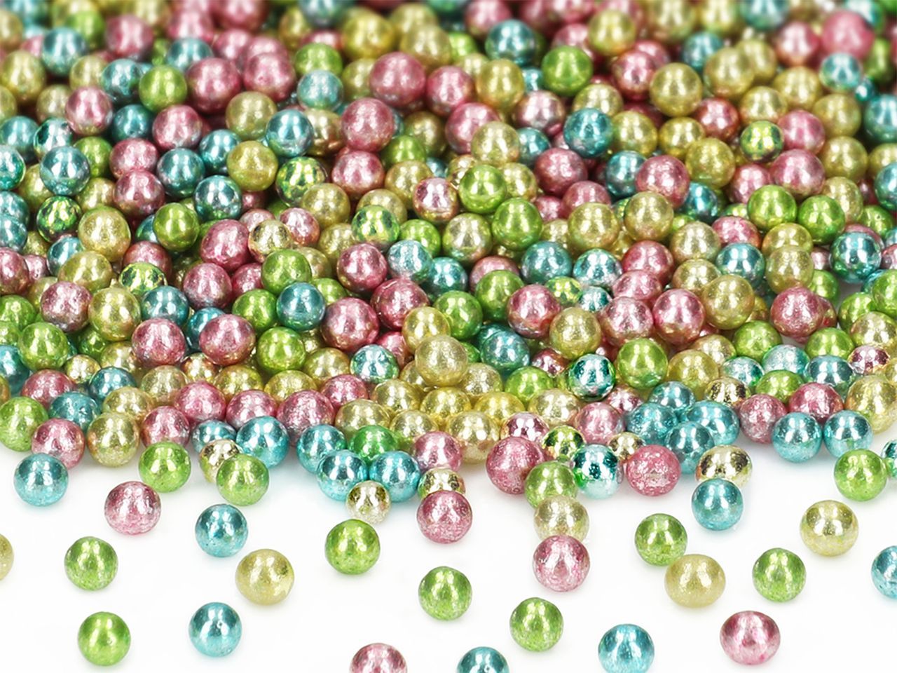 Metallic-Perlen bunt Harlekin 50g Metallic-Perlen bunt Harlekin 50g von Cake-Masters Basics