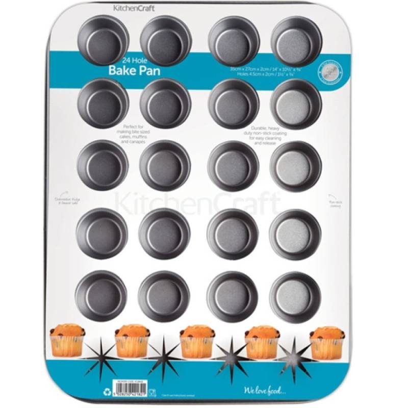 Mini-Muffinform 24 Mini Muffins von Pati-Versand