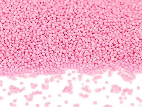 Mini-Perlen rosa 90g Zuckerdekor Streudekor von Pati-Versand