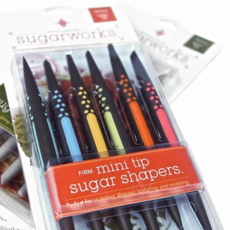 Modellierwerkzeuge Sugar shapers Mini, 6er Set, feste Spitze von Pati-Versand