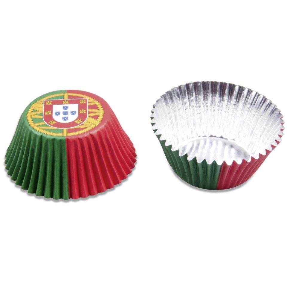Muffinförmchen Portugal, 50 Stück, 5 cm Muffinförmchen Portugal, 50 Stück, 5 cm von Pati-Versand