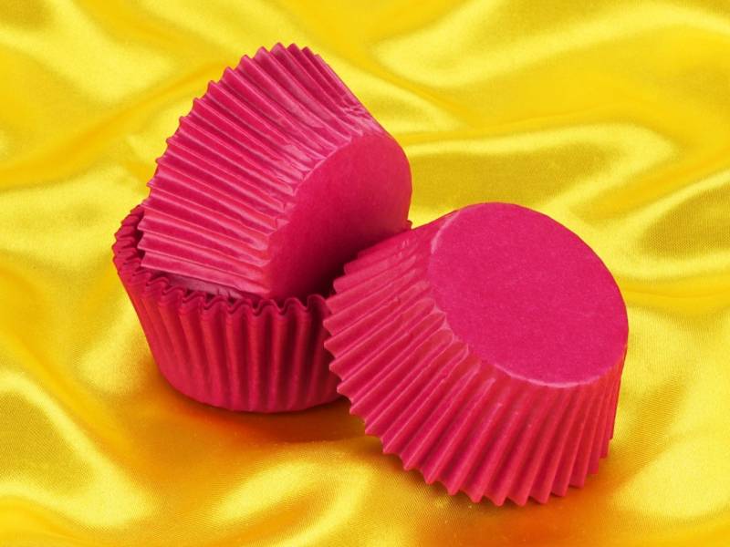 Muffinkapseln 50mm pink 60 Stück von Cake-Masters