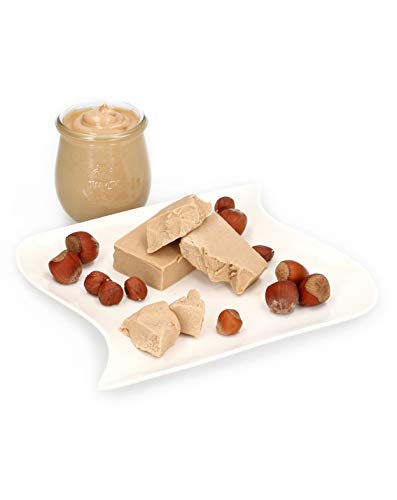Pati-Versand Nougat hell | Feine Nuss-Nougatmasse am Stück | 0,25kg | Zum Verzieren und Füllen Pati-Versand Nougat hell | Feine Nuss-Nougatmasse am Stück | 0,25kg | Zum Verzieren und Füllen von Pati-Versand