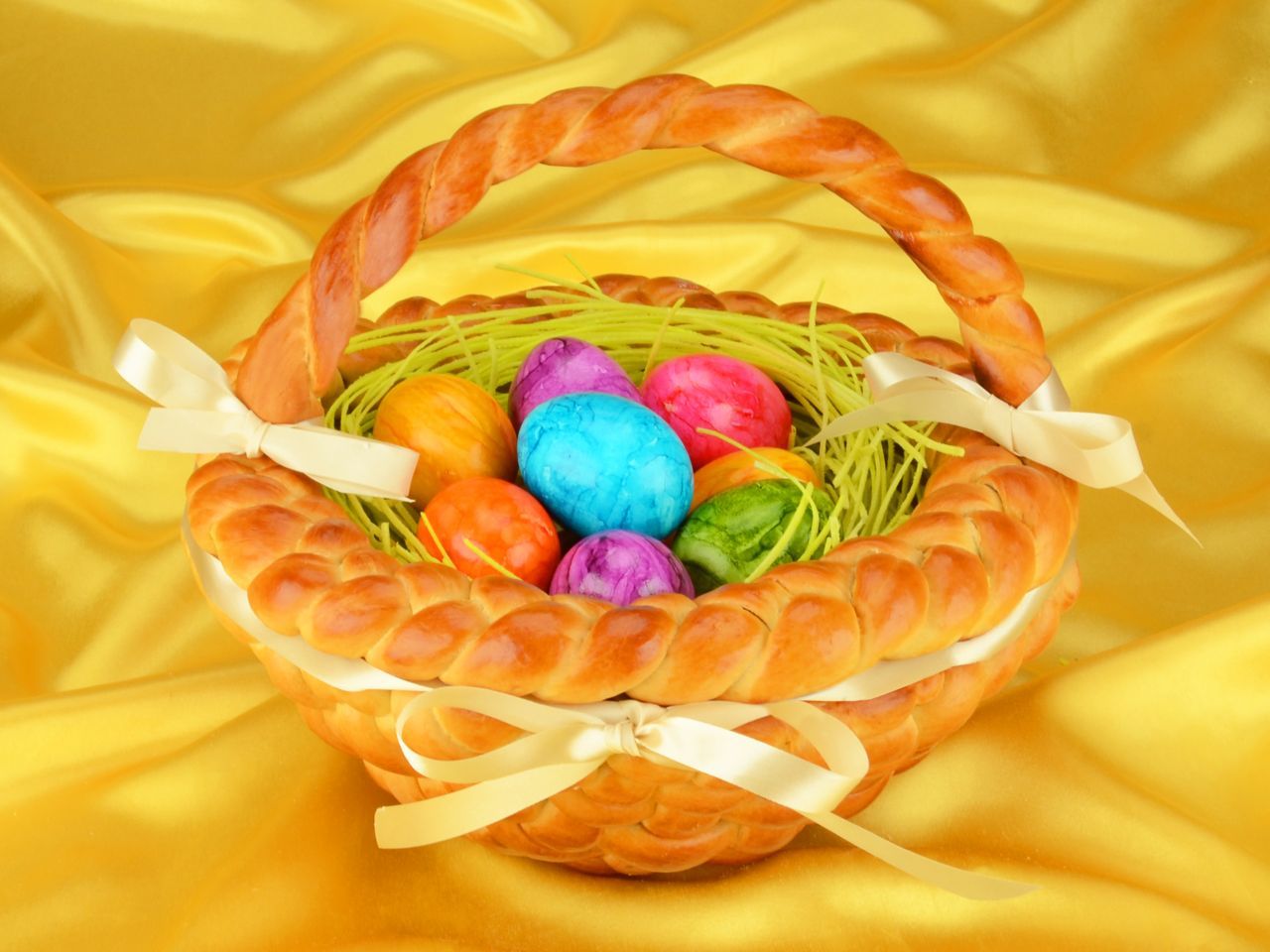 Osterkorb Set mit Hefeteig Osterkorb Set mit Hefeteig von Pati-Versand