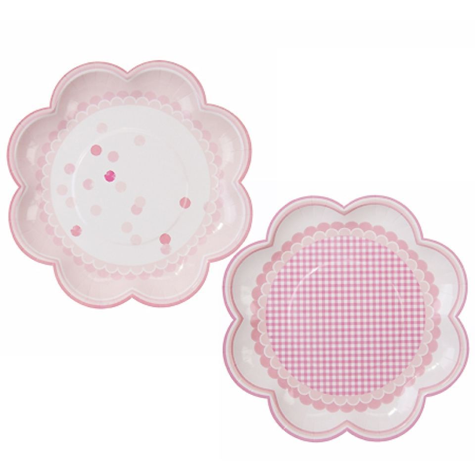 Pappteller Pink N Mix, 8 Stk Pappteller Pink N Mix, 8 Stk von Pati-Versand