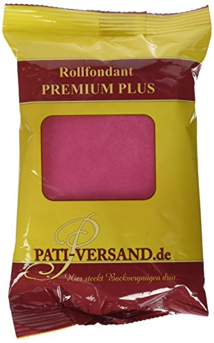 Pati Versand Rollfondant PREMIUM PLUS pink, 1er Pack (1 x 250 g) von Pati-Versand