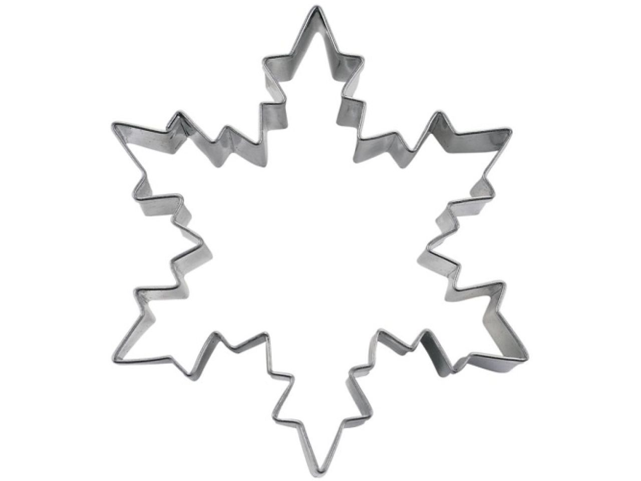 Plätzchen-Ausstecher Eiskristall 9,5 cm, für Kekse & Plätzchen Plätzchen-Ausstecher Eiskristall 9,5 cm, für Kekse & Plätzchen von Pati-Versand