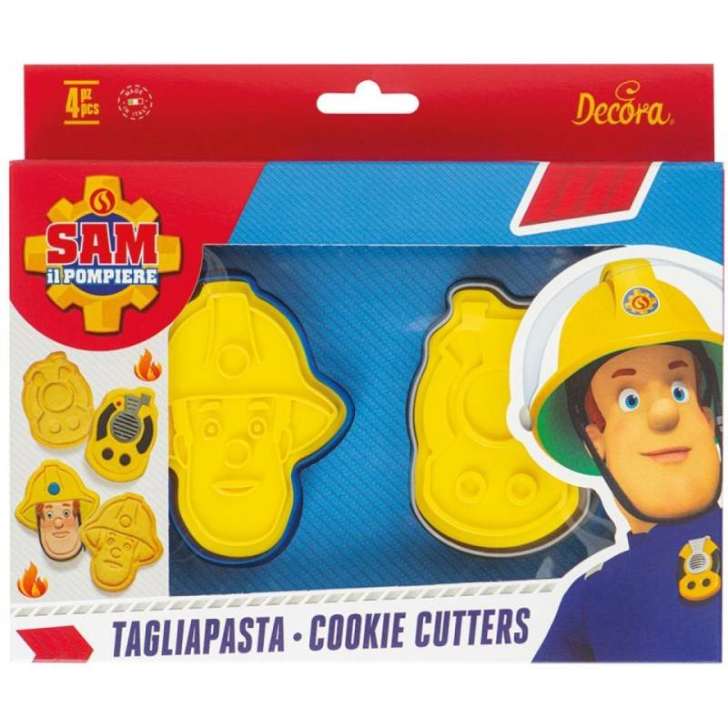 Plätzchen Ausstecher Feuerwehrmann SAM von Pati-Versand