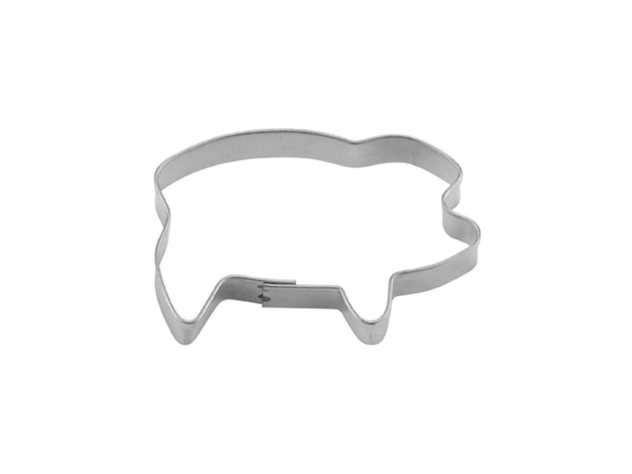 Plätzchen Ausstecher Mini-Schwein, 4,5 cm, Weißblech Plätzchen Ausstecher Mini-Schwein, 4,5 cm, Weißblech von Pati-Versand