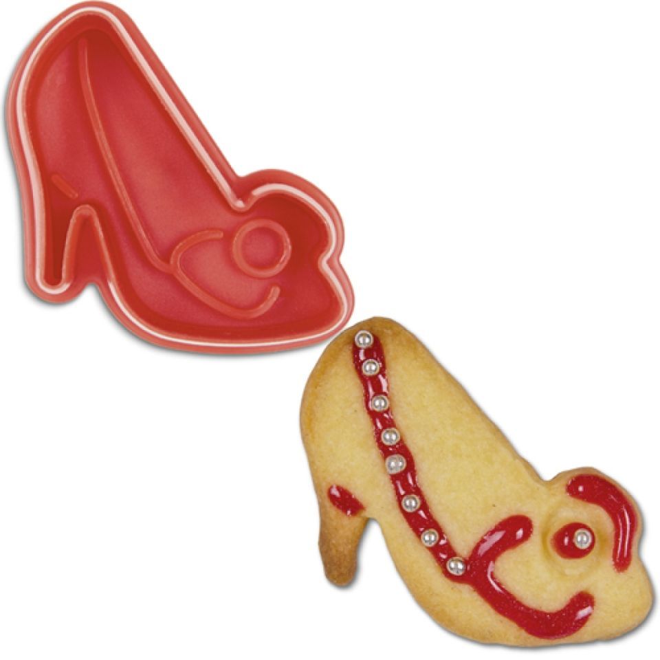 Plätzchen Ausstecher Schuh mit Auswerfer Plätzchen Ausstecher Schuh mit Auswerfer von Pati-Versand