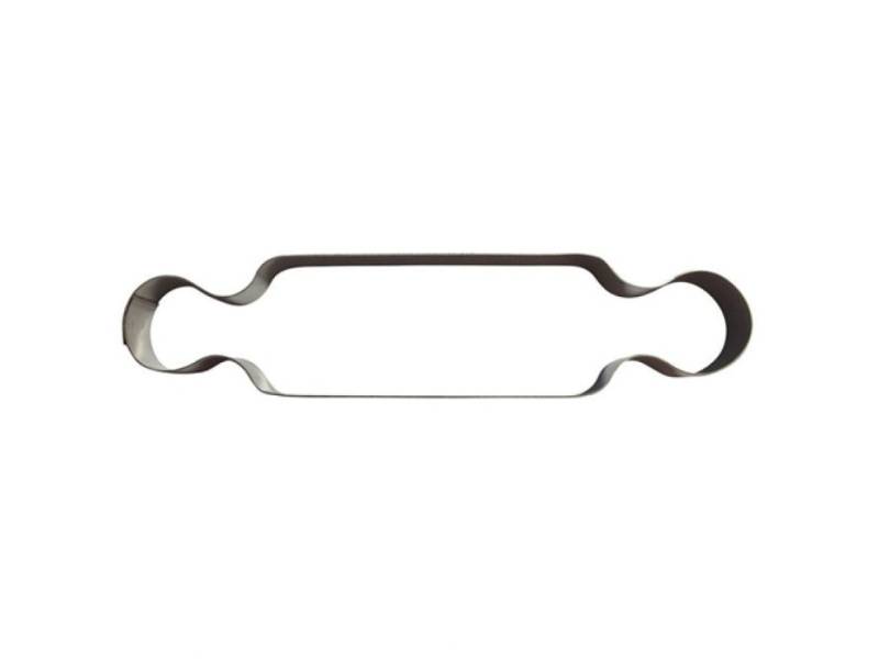 Plätzchen Ausstecher Teigrolle, 14 cm von Pati-Versand