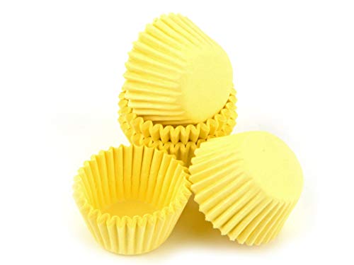 Pralinenkapseln 25mm pastellgelb 100 Stück Pralinenkapseln 25mm pastellgelb 100 Stück von Pati-Versand