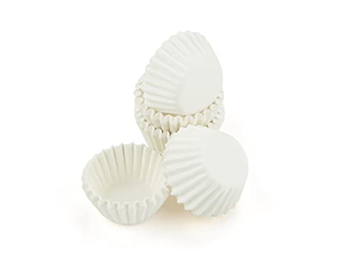 Pralinenkapseln MINI 22mm weiß 100 Stück Pralinenkapseln MINI 22mm weiß 100 Stück von Pati-Versand