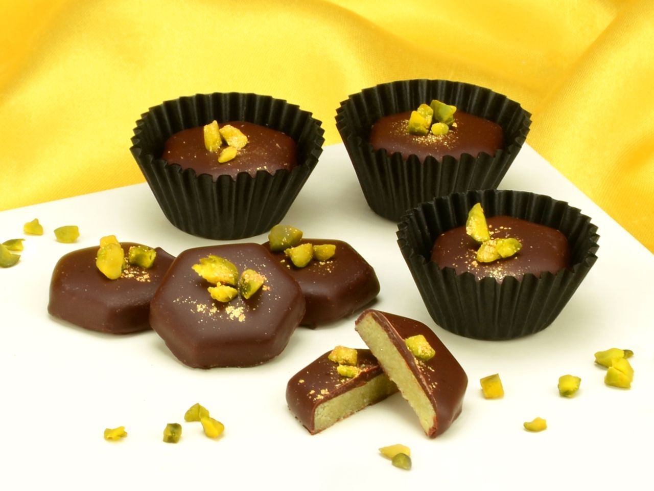 Pralinenset Pistazien-Marzipan-Pralinen Pralinenset Pistazien-Marzipan-Pralinen von Pati-Versand