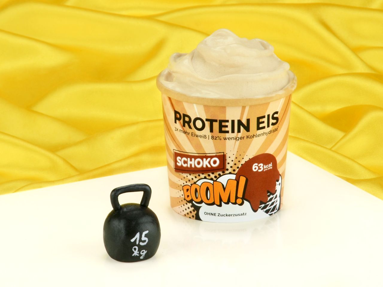Protein Eis Schoko 65g von Pati-Versand
