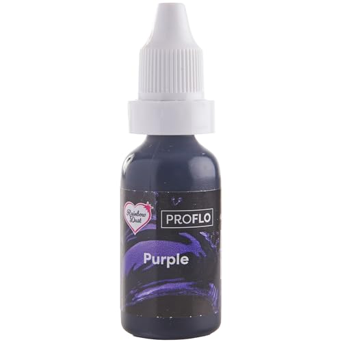 Rainbow Dust Flüssige Lebensmittelfarbe Airbrush purple 16ml von Pati-Versand