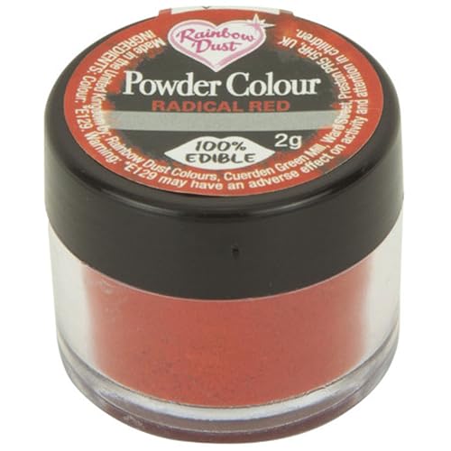 Rainbow Dust Puderfarbe radical red 2g von Rainbow Dust