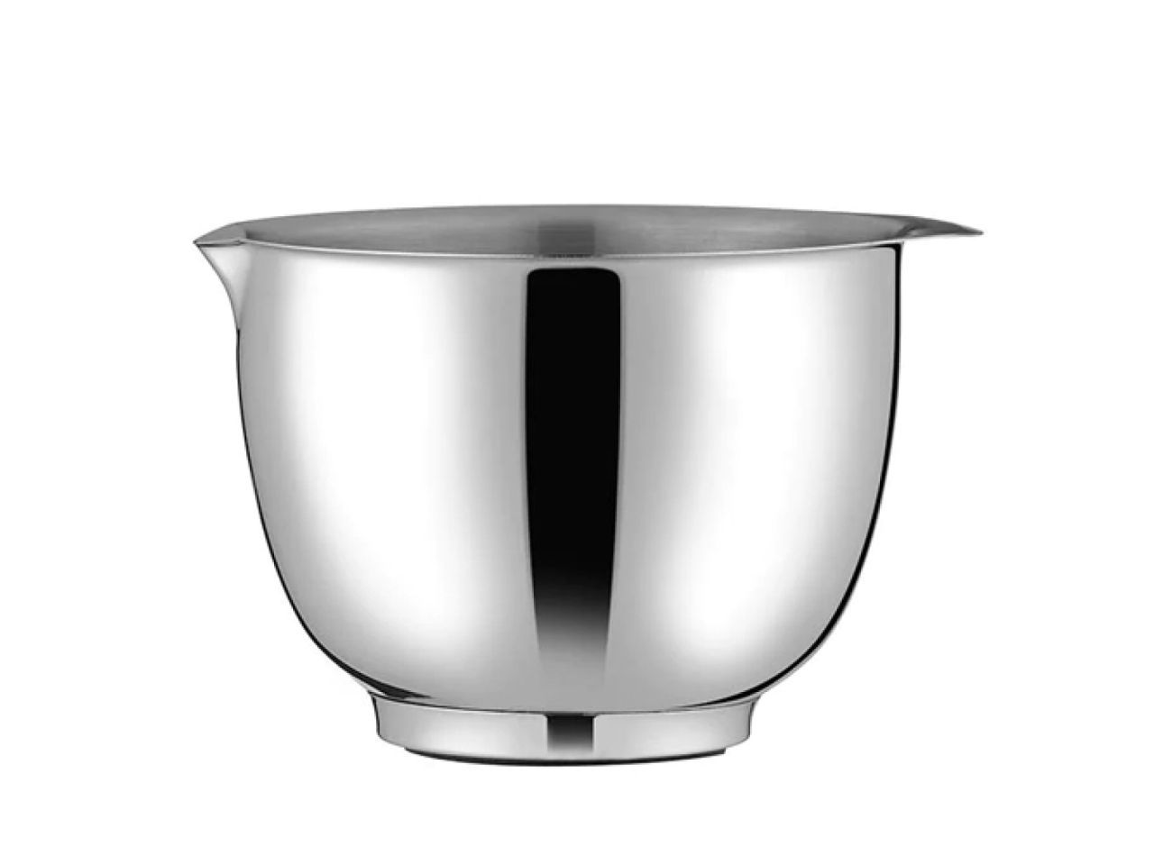 Rührschüssel mit Ausgießhilfe, 1,5 L Edelstahl Rührschüssel mit Ausgießhilfe, 1,5 L Edelstahl von Pati-Versand