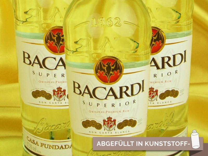 Rum weiß 37,5% vol 50ml für Pralinenfüllung von Pati-Versand