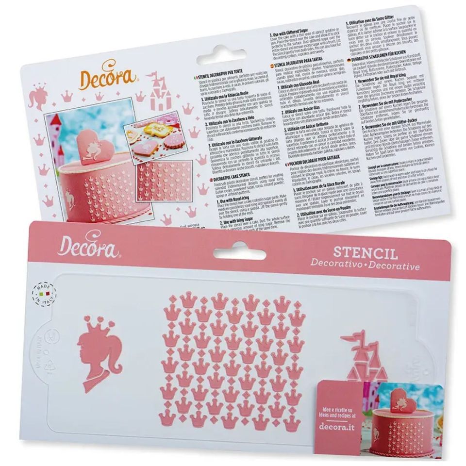 Schablone Prinzessin & Krone Schablone Prinzessin & Krone von Pati-Versand