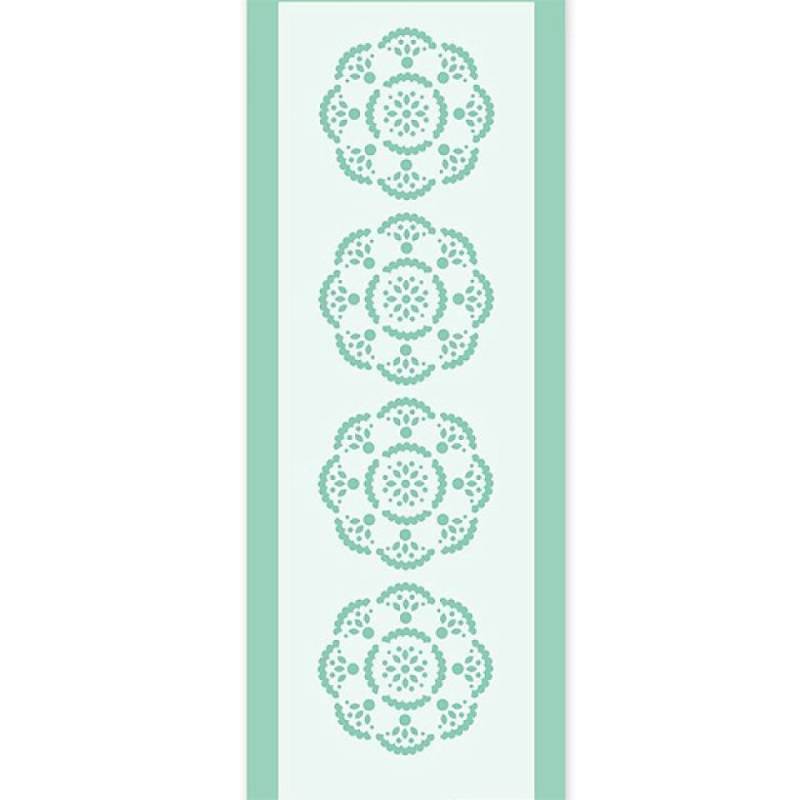 Schablone Rosace für Tortendeko 22x6 cm von Pati-Versand