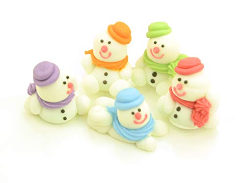 Schneemänner Zucker 5 Stück Schneemänner Zucker 5 Stück von Pati-Versand