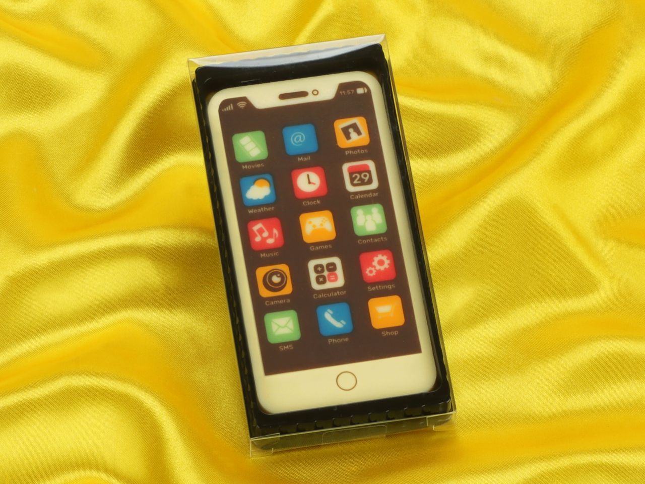 Schokoladen Smartphone 40g von Pati-Versand