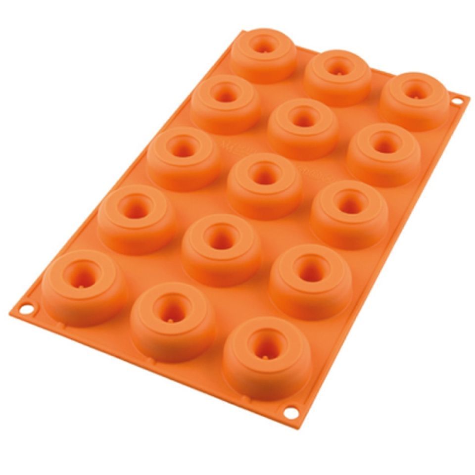 Silikomart Silikonform 15 Kleine-Donuts Silikomart Silikonform 15 Kleine-Donuts von Pati-Versand