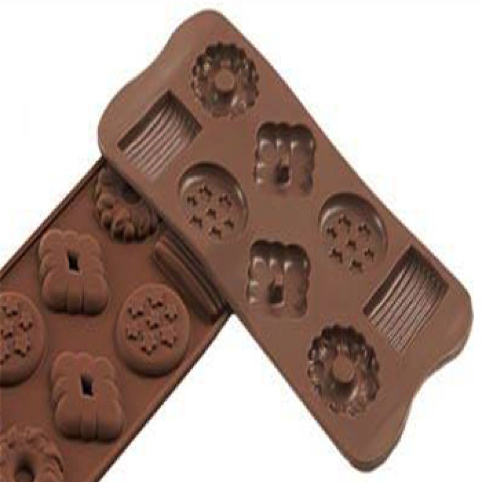 Silikomart Silikonform für Schokolade Biscuit Silikomart Silikonform für Schokolade Biscuit von Pati-Versand