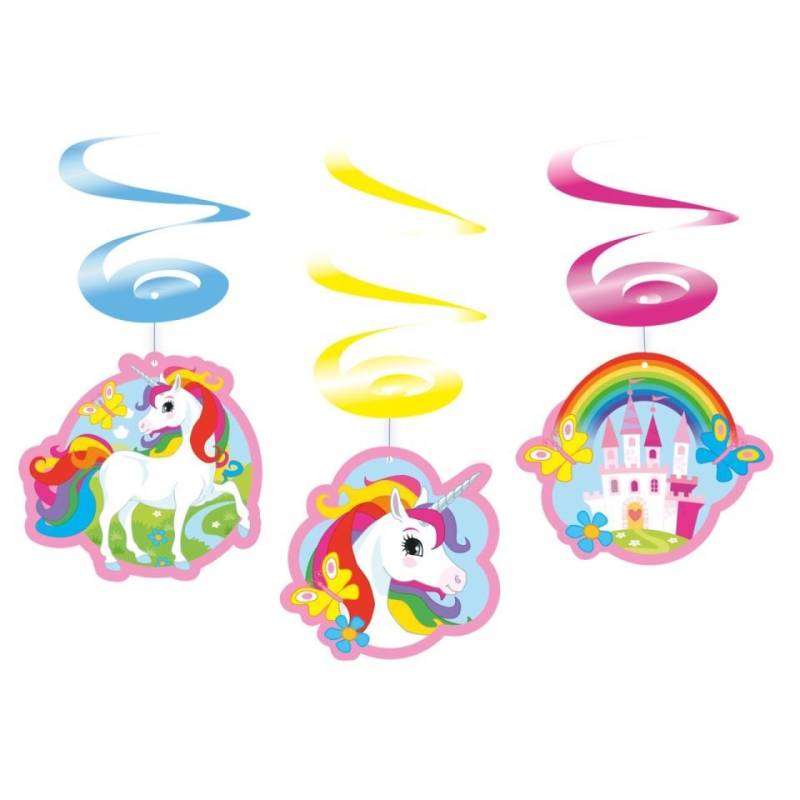 Spiralgirlanden Einhorn von Pati-Versand
