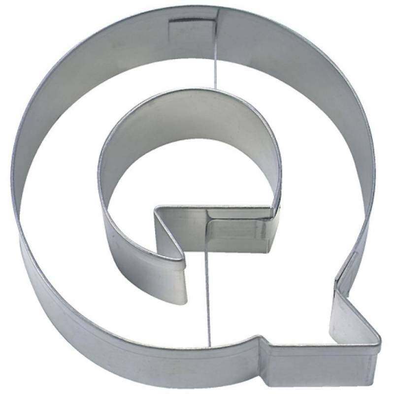 Städter Ausstecher Buchstabe Q 6,5cm hoch von Pati-Versand