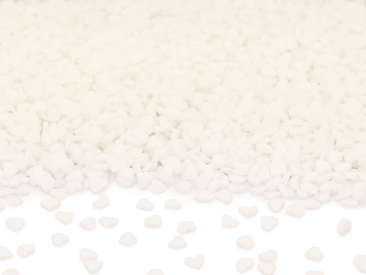 Streudekor Herzen mini weiß 80g von Cake-Masters Basics