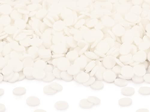Streudekor Konfetti groß weiß, 80g, Zuckerdekor Streudekor Konfetti groß weiß, 80g, Zuckerdekor von Pati-Versand