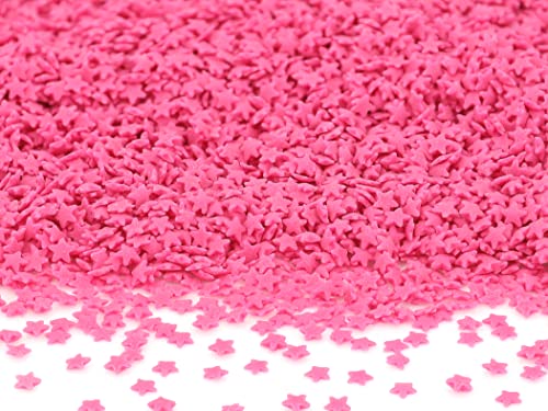 Streudekor Sterne mini pink, 80g, Zuckerdekor von Pati-Versand