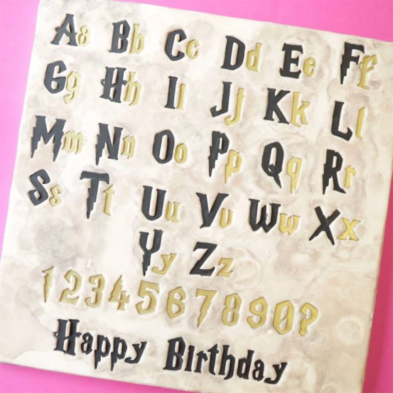 Sweet Stamp Stempel Groß- & Kleinbuchstaben Set Spellbound von Pati-Versand