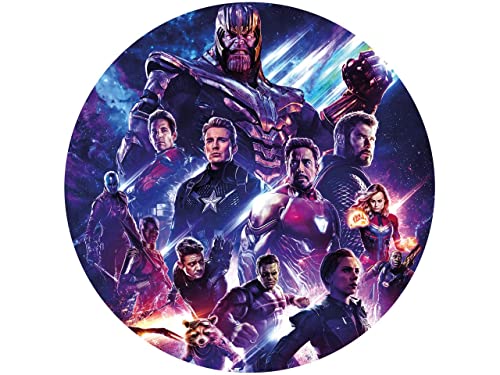 Tortenaufleger Avengers, rund 20cm Fondantpapier PREMIUM Tortenaufleger Avengers, rund 20cm Fondantpapier PREMIUM von Pati-Versand