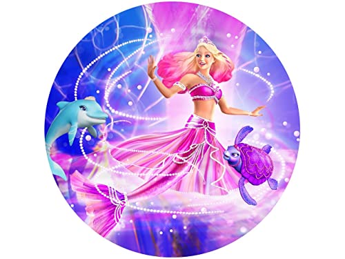 Tortenaufleger Barbie - Fairytopia Mermaidia, rund 20cm Fondantpapier PREMIUM Tortenaufleger Barbie - Fairytopia Mermaidia, rund 20cm Fondantpapier PREMIUM von Pati-Versand