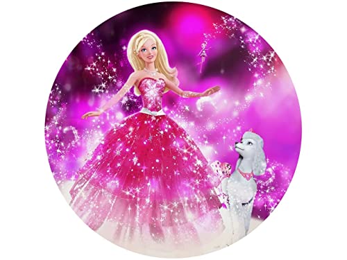 Tortenaufleger Barbie - Modezauber in Paris, rund 20cm Fondantpapier PREMIUM Tortenaufleger Barbie - Modezauber in Paris, rund 20cm Fondantpapier PREMIUM von Pati-Versand
